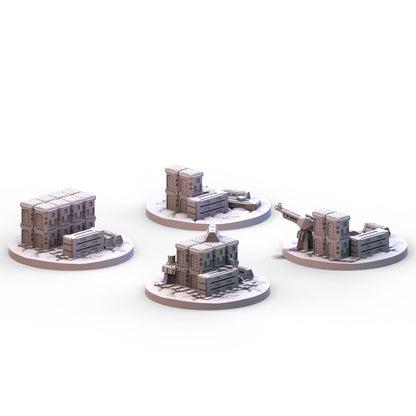 Voidship Troopers | Federal Equipment Markers | 6mm