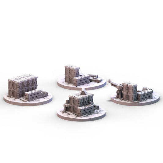 Voidship Troopers | Federal Equipment Markers | 6mm