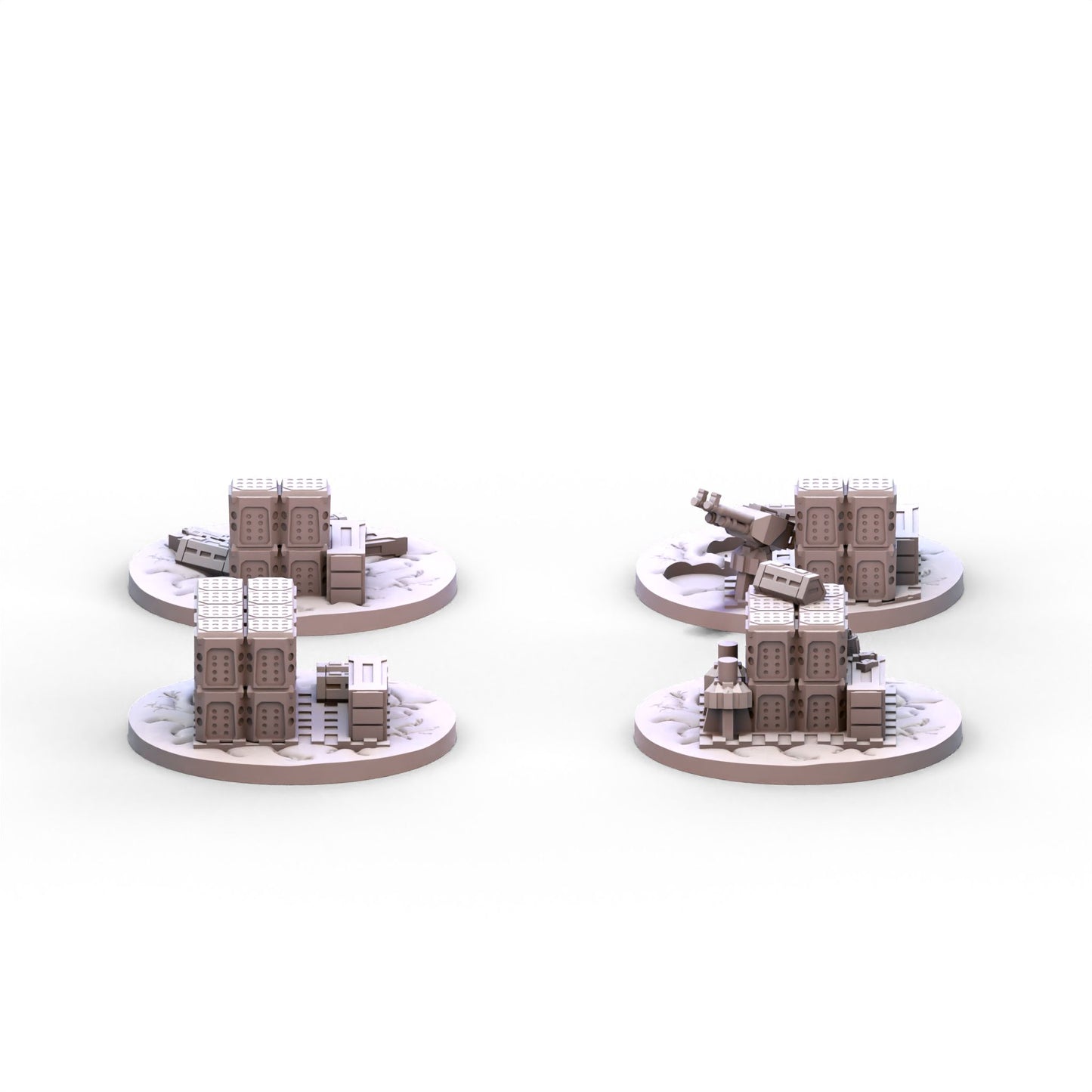 Voidship Troopers | Federal Equipment Markers | 6mm