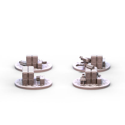 Voidship Troopers | Federal Equipment Markers | 6mm
