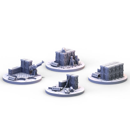 Voidship Troopers | Federal Equipment Markers | 6mm