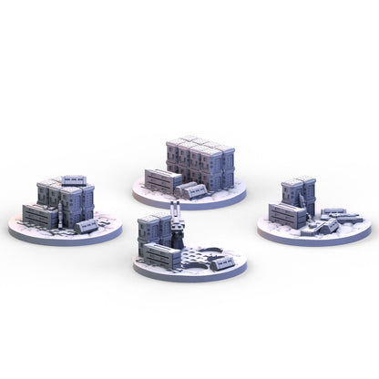 Voidship Troopers | Federal Equipment Markers | 6mm