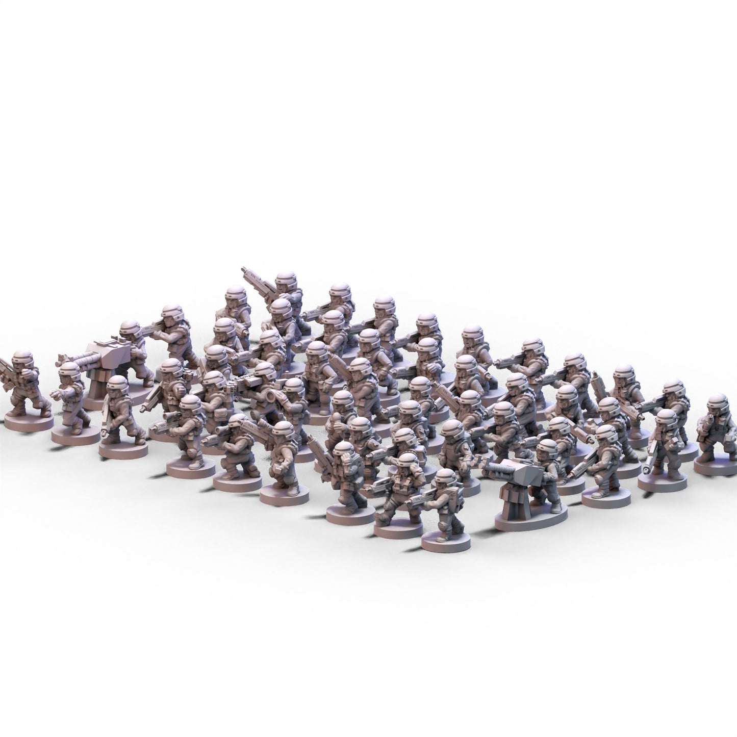 Voidship Troopers | Federal Infantry | 6mm