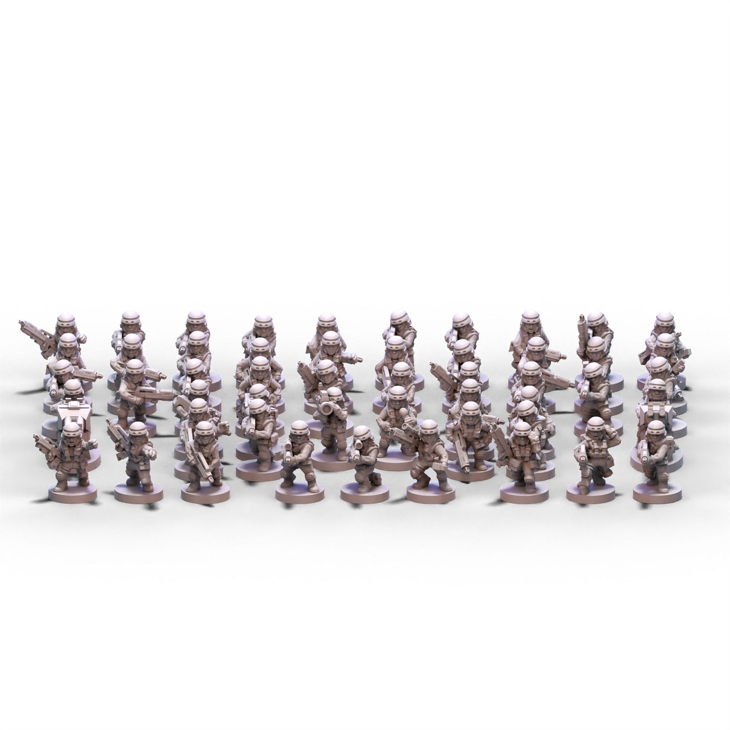 Voidship Troopers | Federal Infantry | 6mm