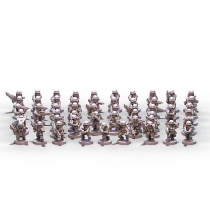 Voidship Troopers | Federal Infantry | 6mm