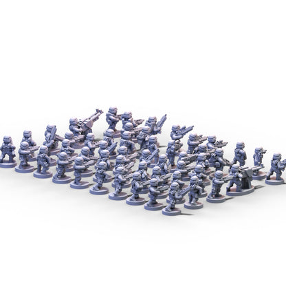 Voidship Troopers | Federal Infantry | 6mm