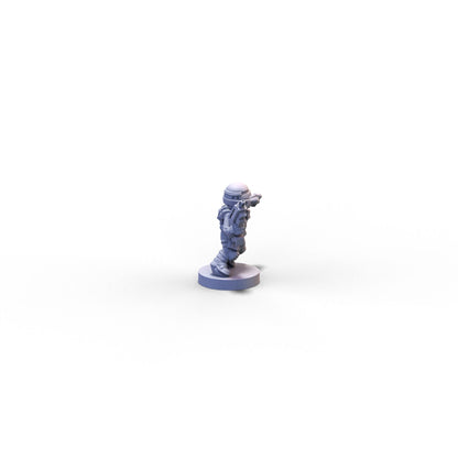 Voidship Troopers | Federal Infantry Lieutenant Radec | 6mm