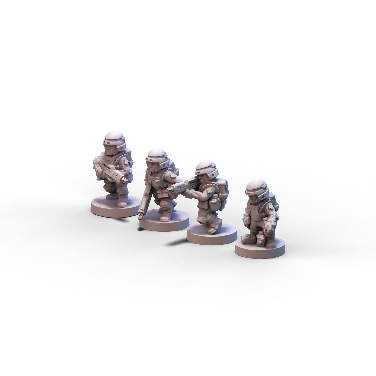 Voidship Troopers | Federal Infantry Medics | 6mm