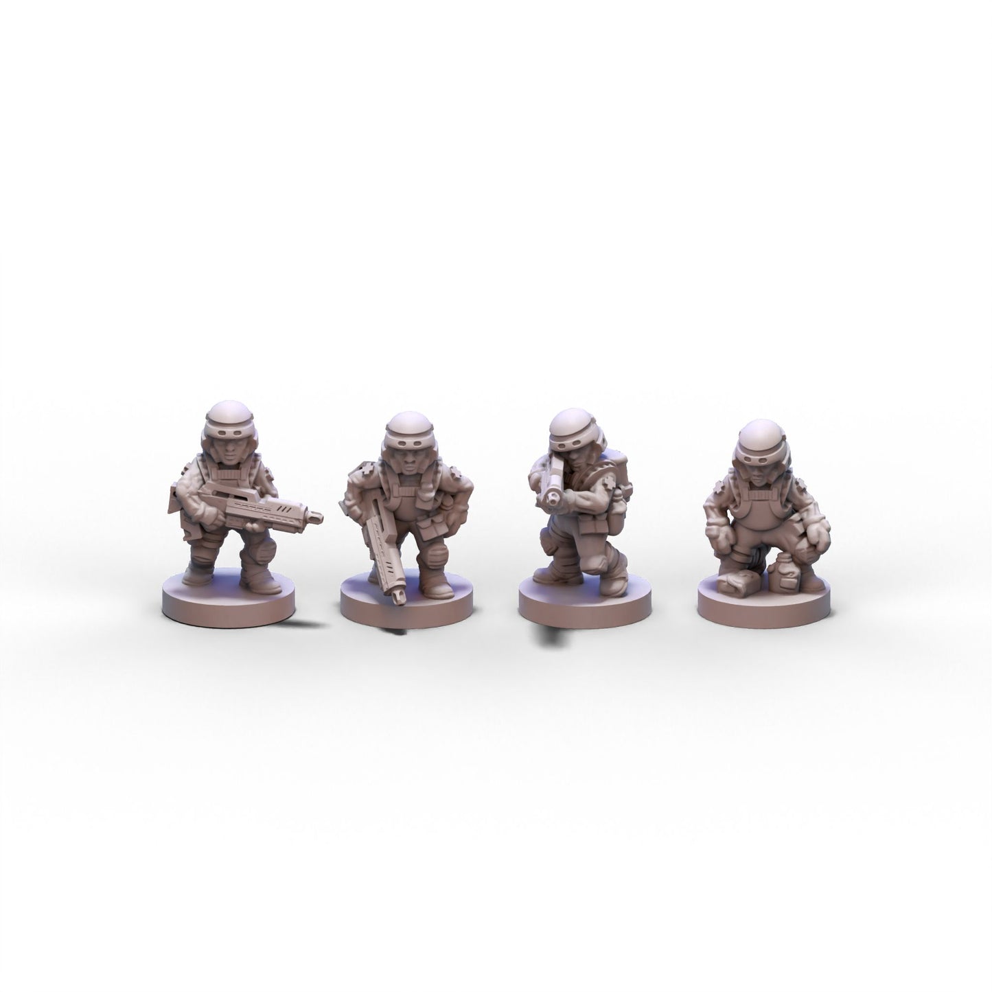 Voidship Troopers | Federal Infantry Medics | 6mm