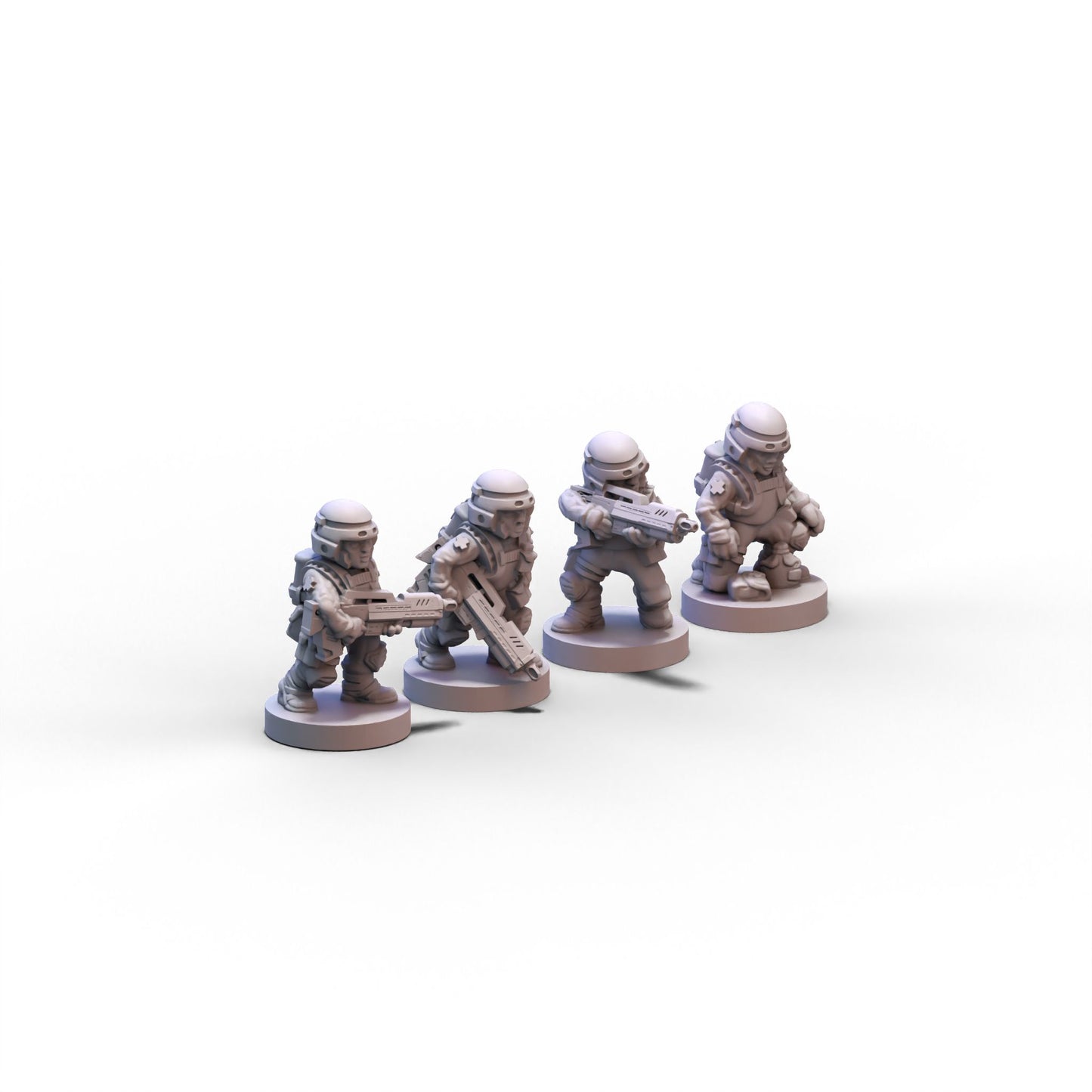 Voidship Troopers | Federal Infantry Medics | 6mm