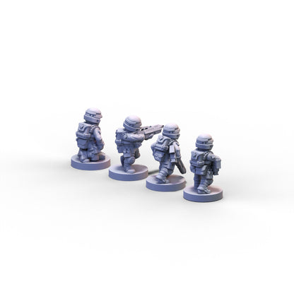 Voidship Troopers | Federal Infantry Medics | 6mm