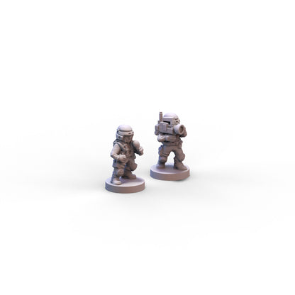 Voidship Troopers | Federal Infantry Propaganda | 6mm