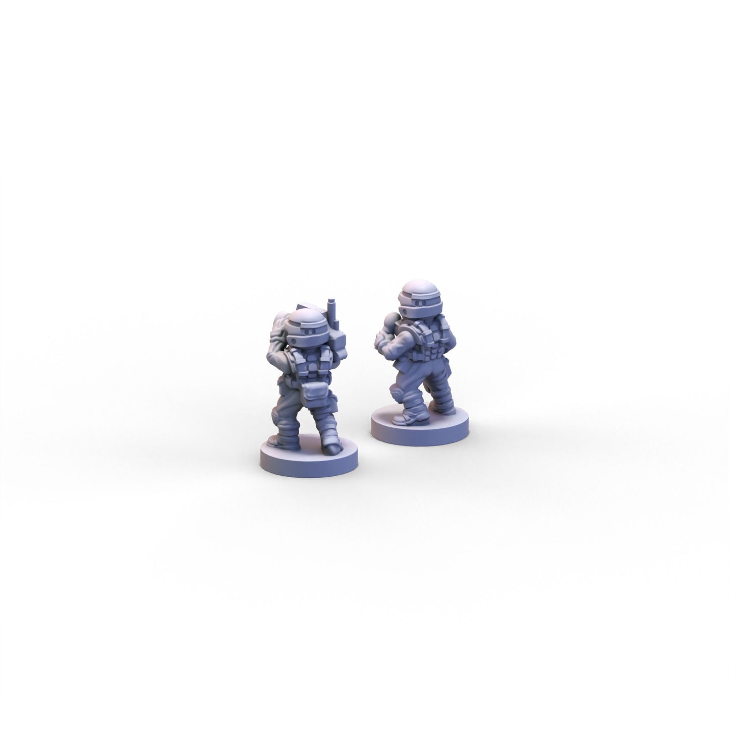 Voidship Troopers | Federal Infantry Propaganda | 6mm