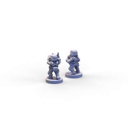 Voidship Troopers | Federal Infantry Propaganda | 6mm