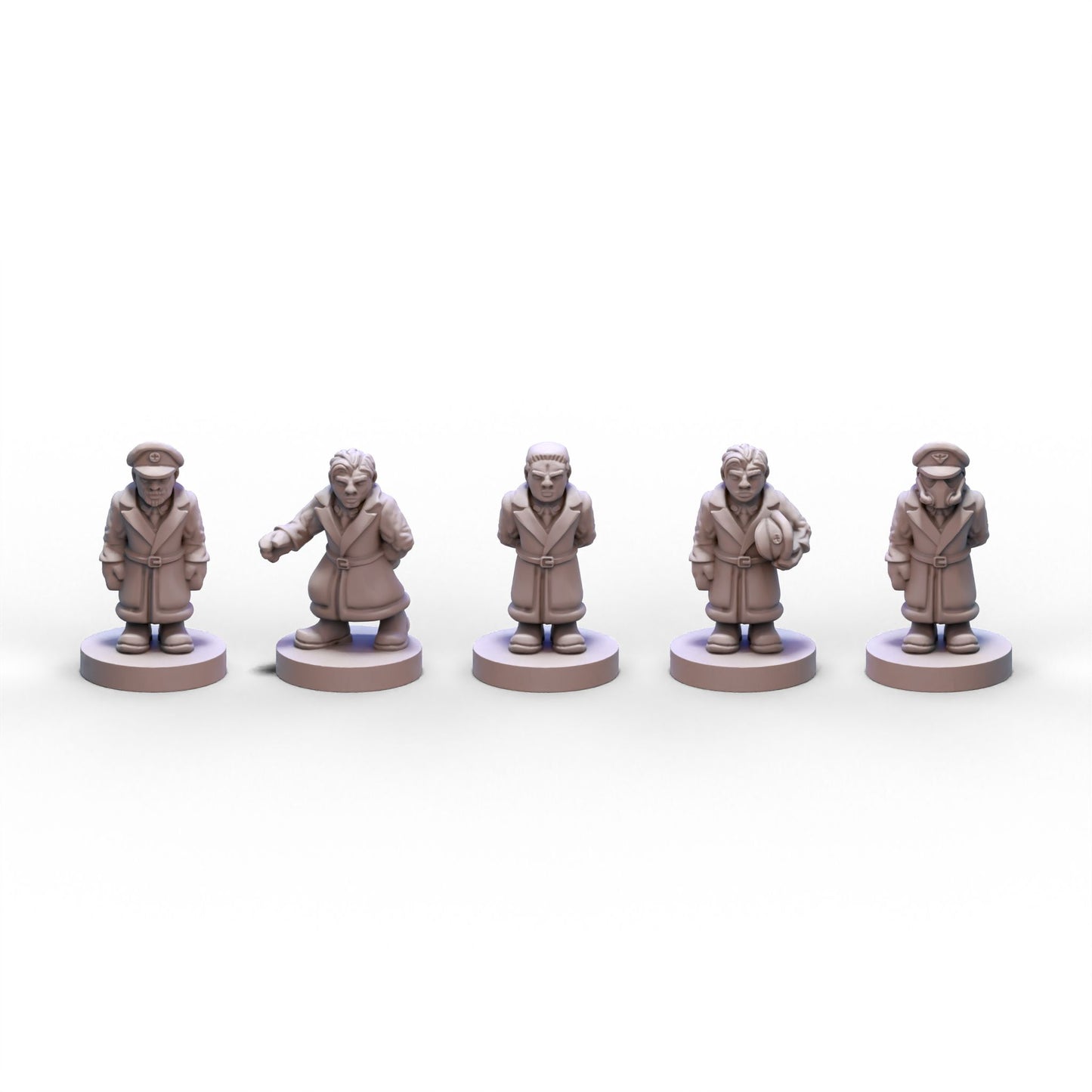 Voidship Troopers | Federal Infantry Psy Officers | 6mm