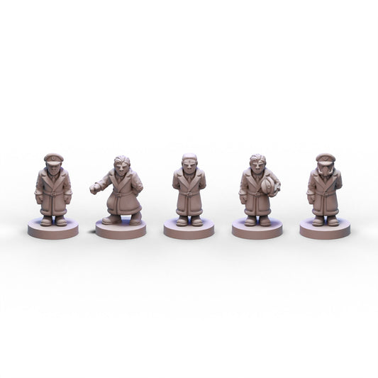 Voidship Troopers | Federal Infantry Psy Officers | 6mm
