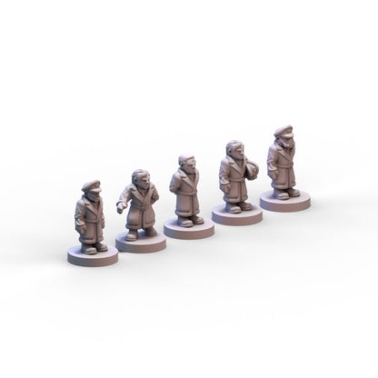 Voidship Troopers | Federal Infantry Psy Officers | 6mm