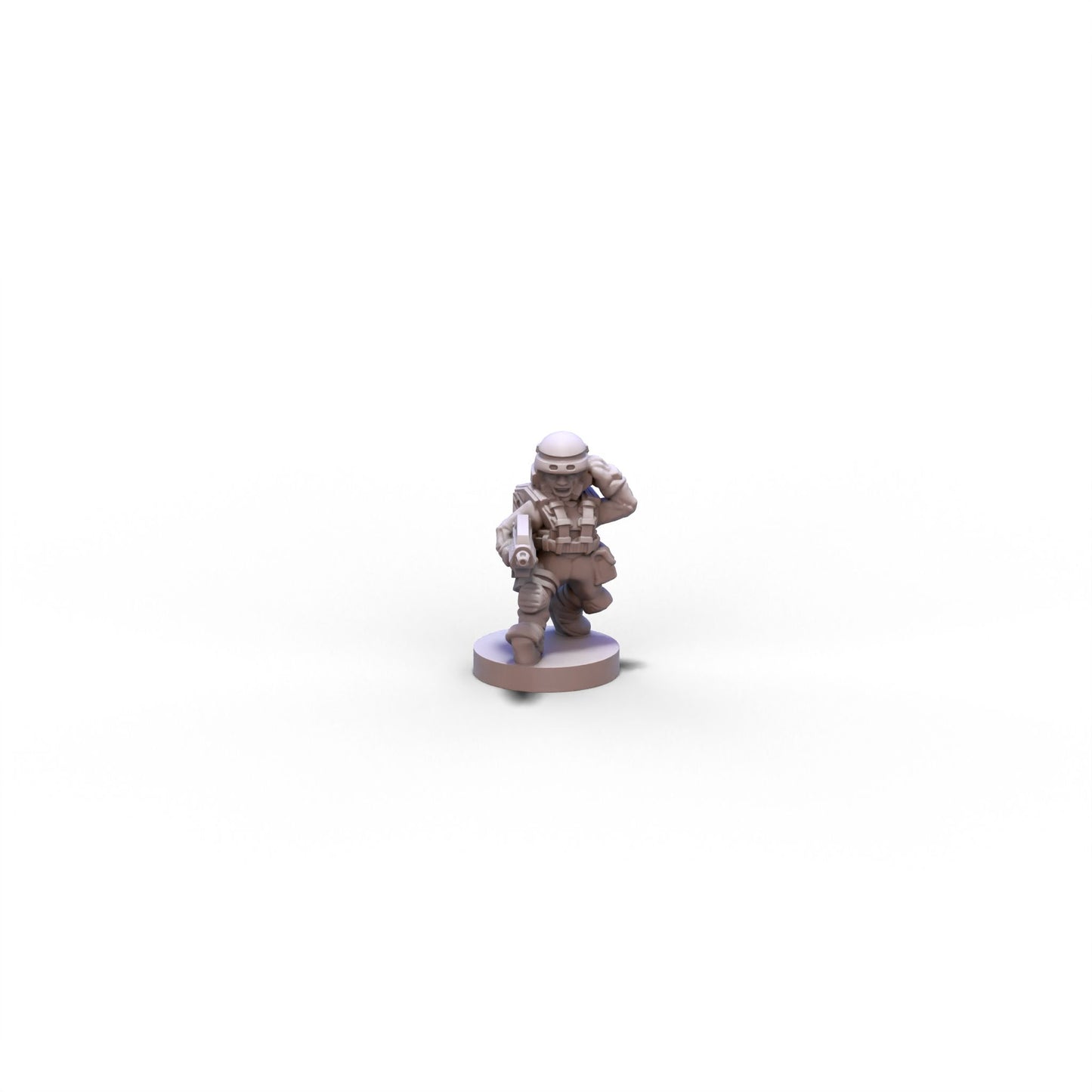 Voidship Troopers | Federal Infantry Major Wesly | 6mm