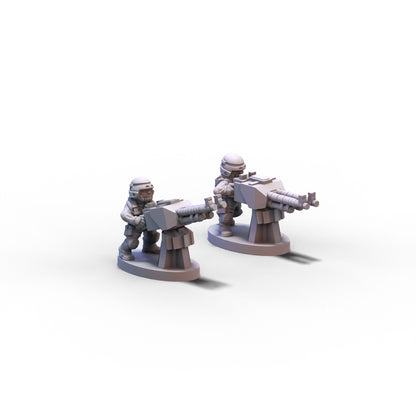 Voidship Troopers | Federal Infantry Turrets | 6mm