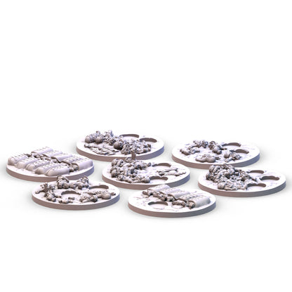 Voidship Troopers | Federal Wound Markers | 6mm