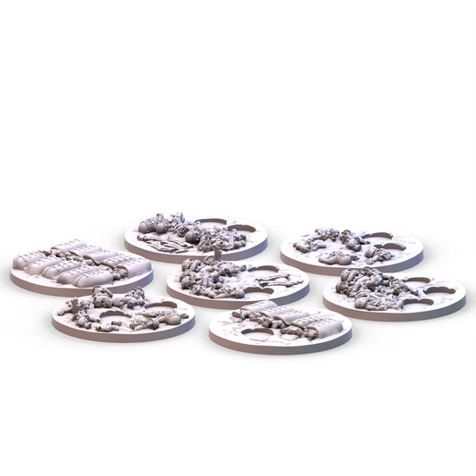 Voidship Troopers | Federal Wound Markers | 6mm