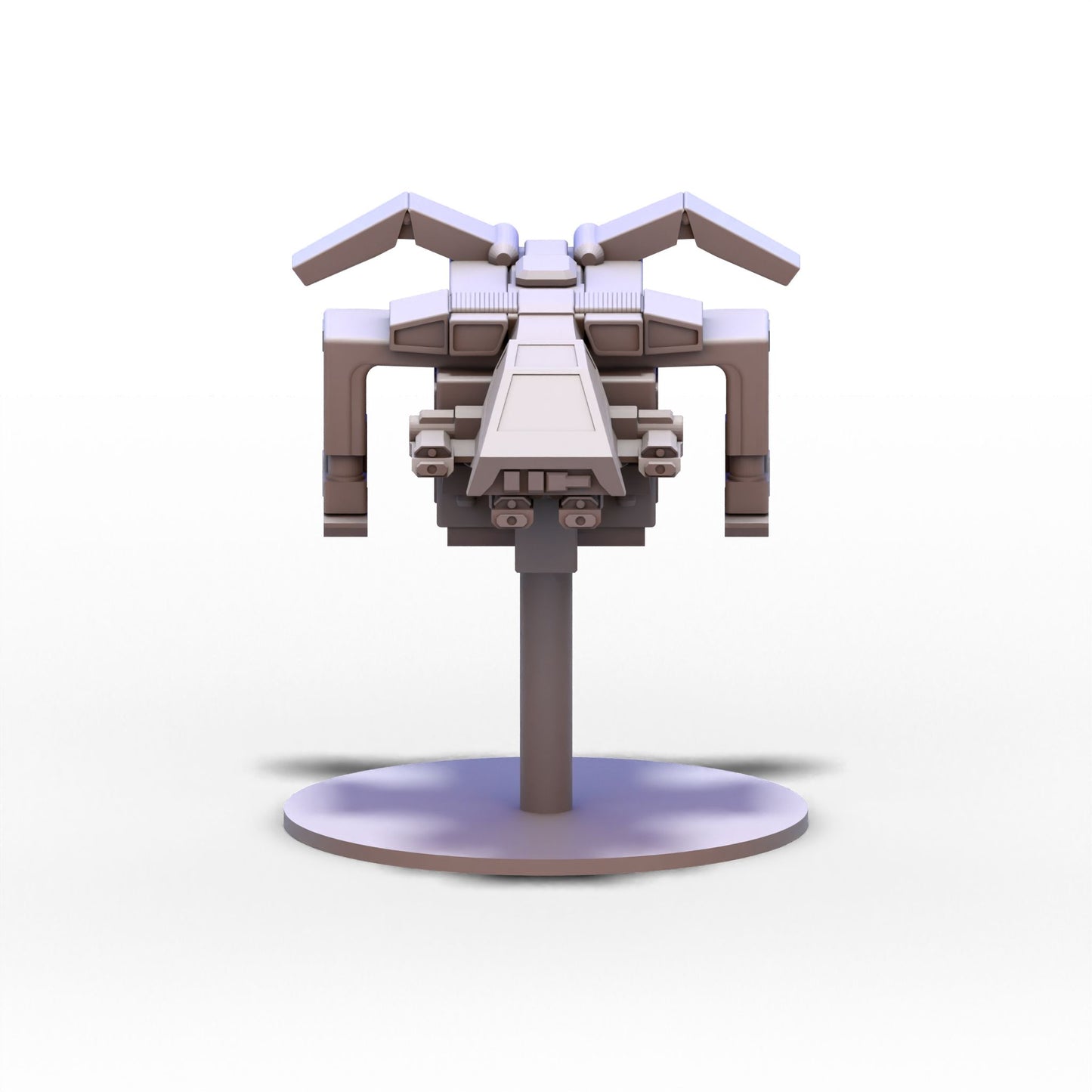 Voidship Troopers | Federal Infantry Sickle Dropship (Flying) | 6mm