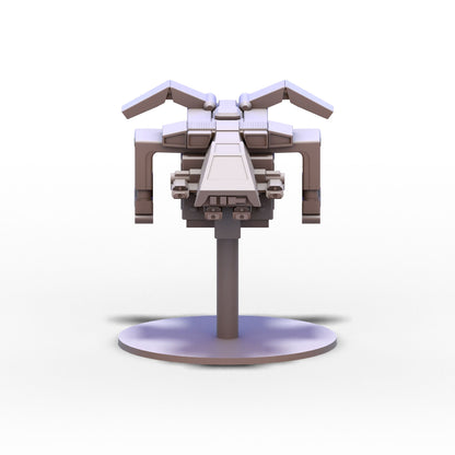 Voidship Troopers | Federal Infantry Sickle Dropship (Flying) | 6mm