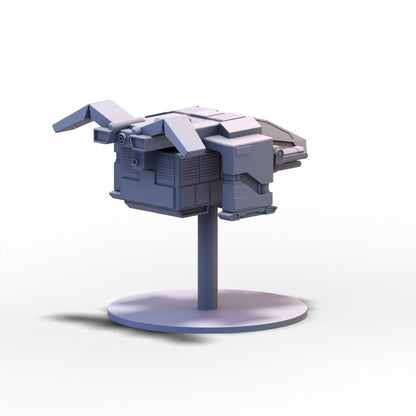 Voidship Troopers | Federal Infantry Sickle Dropship (Flying) | 6mm