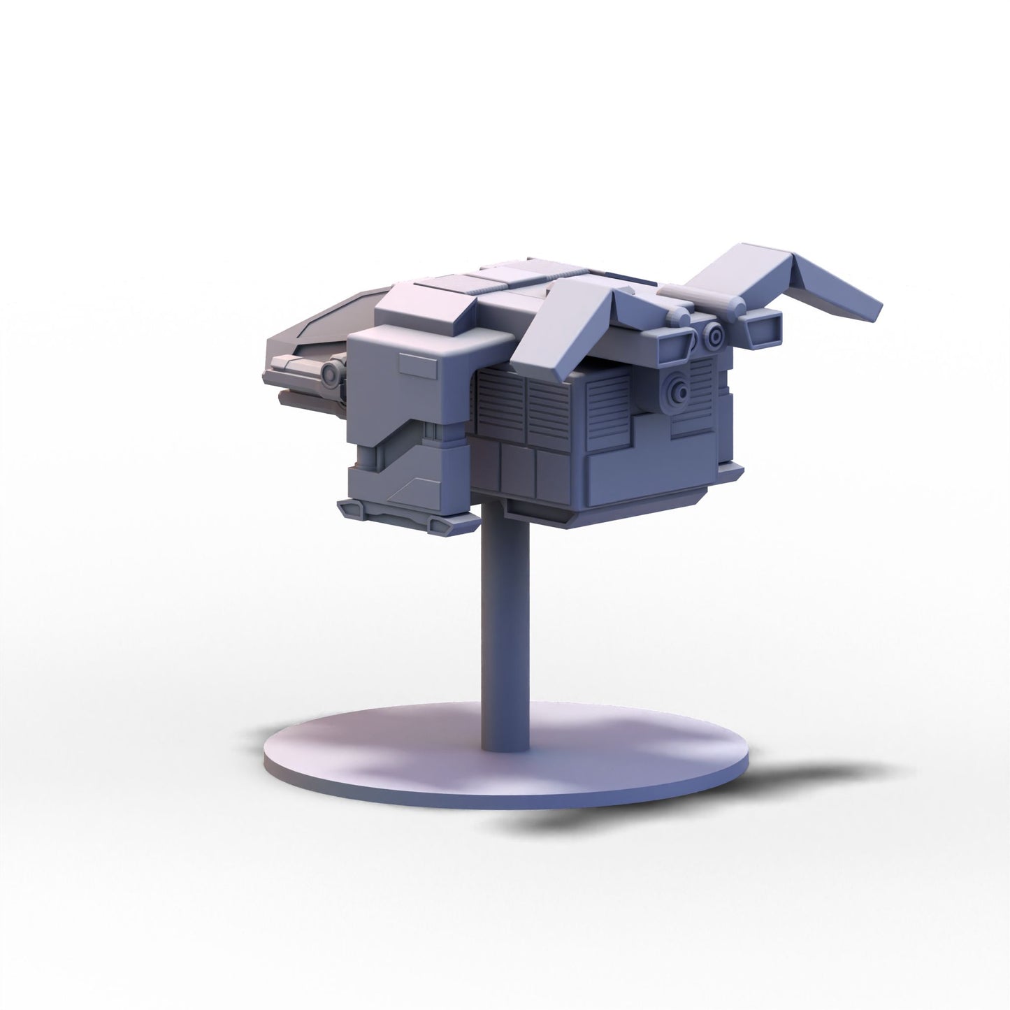 Voidship Troopers | Federal Infantry Sickle Dropship (Flying) | 6mm