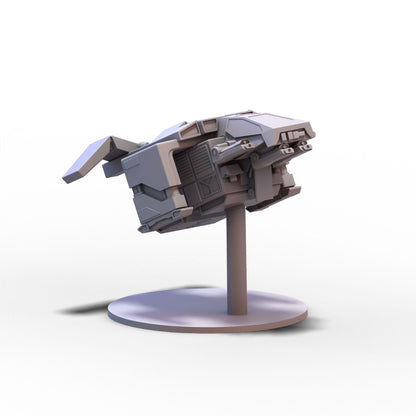 Voidship Troopers | Federal Infantry Sickle Dropship (Banking) | 6mm