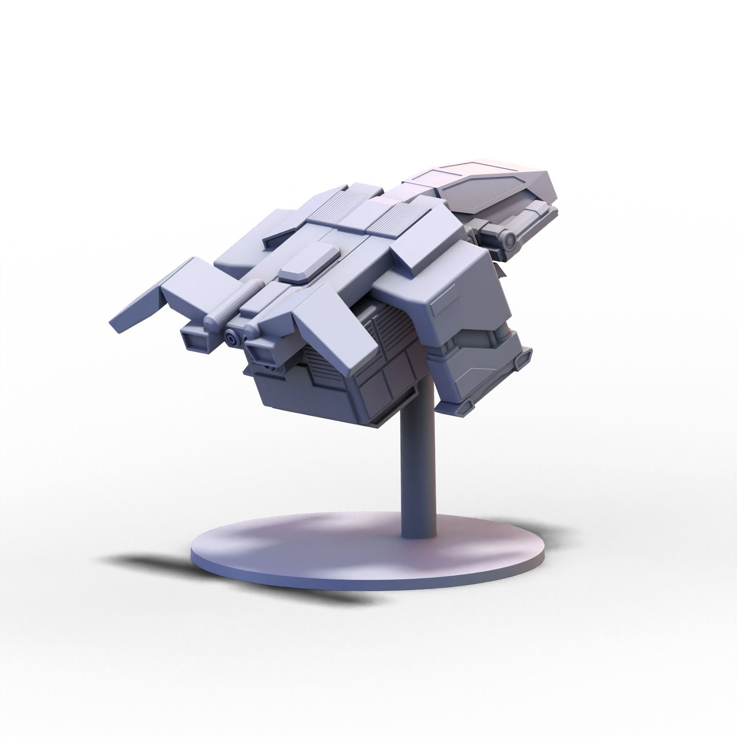 Voidship Troopers | Federal Infantry Sickle Dropship (Banking) | 6mm