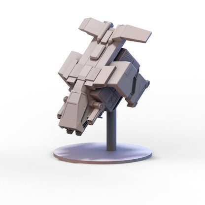 Voidship Troopers | Federal Infantry Sickle Dropship (Flying Forward) | 6mm