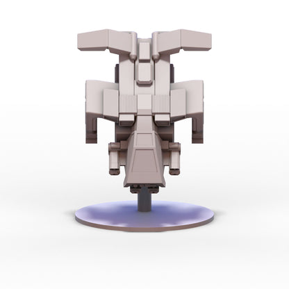 Voidship Troopers | Federal Infantry Sickle Dropship (Flying Forward) | 6mm