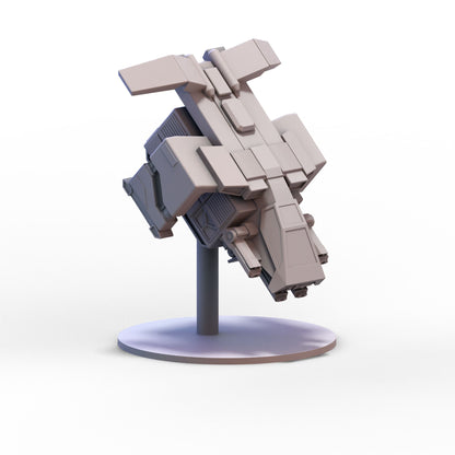 Voidship Troopers | Federal Infantry Sickle Dropship (Flying Forward) | 6mm