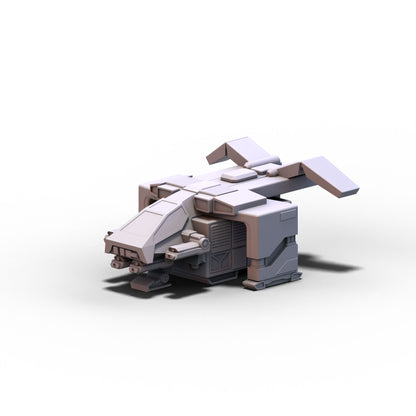 Voidship Troopers | Federal Infantry Sickle Dropship (Landed) | 6mm