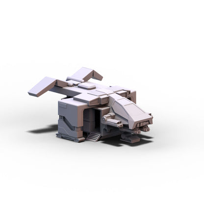 Voidship Troopers | Federal Infantry Sickle Dropship (Landed) | 6mm