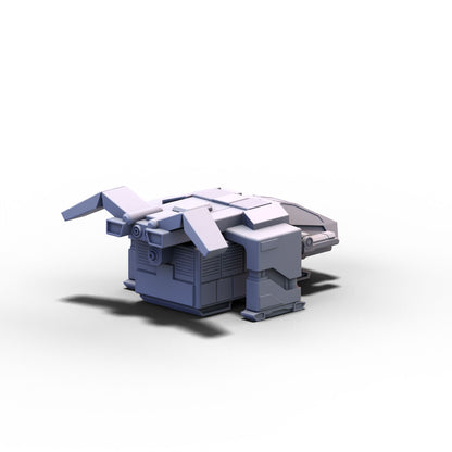 Voidship Troopers | Federal Infantry Sickle Dropship (Landed) | 6mm