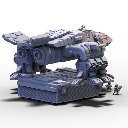 Voidship Troopers | Federal Infantry Valhalla Dropship | 6mm