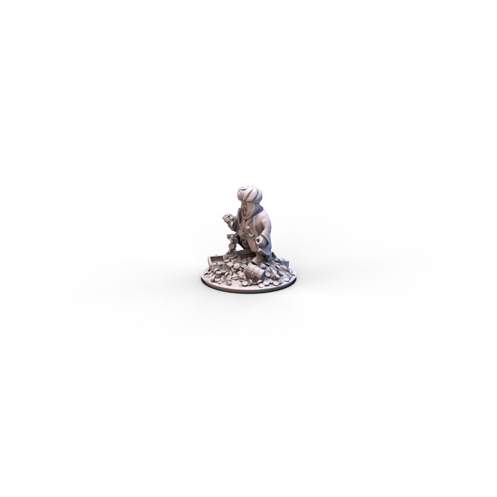 Araby Hero On Elephant - 10mm - Warmaster - Games Workshop - Miniatura NON DIPINTA - 4