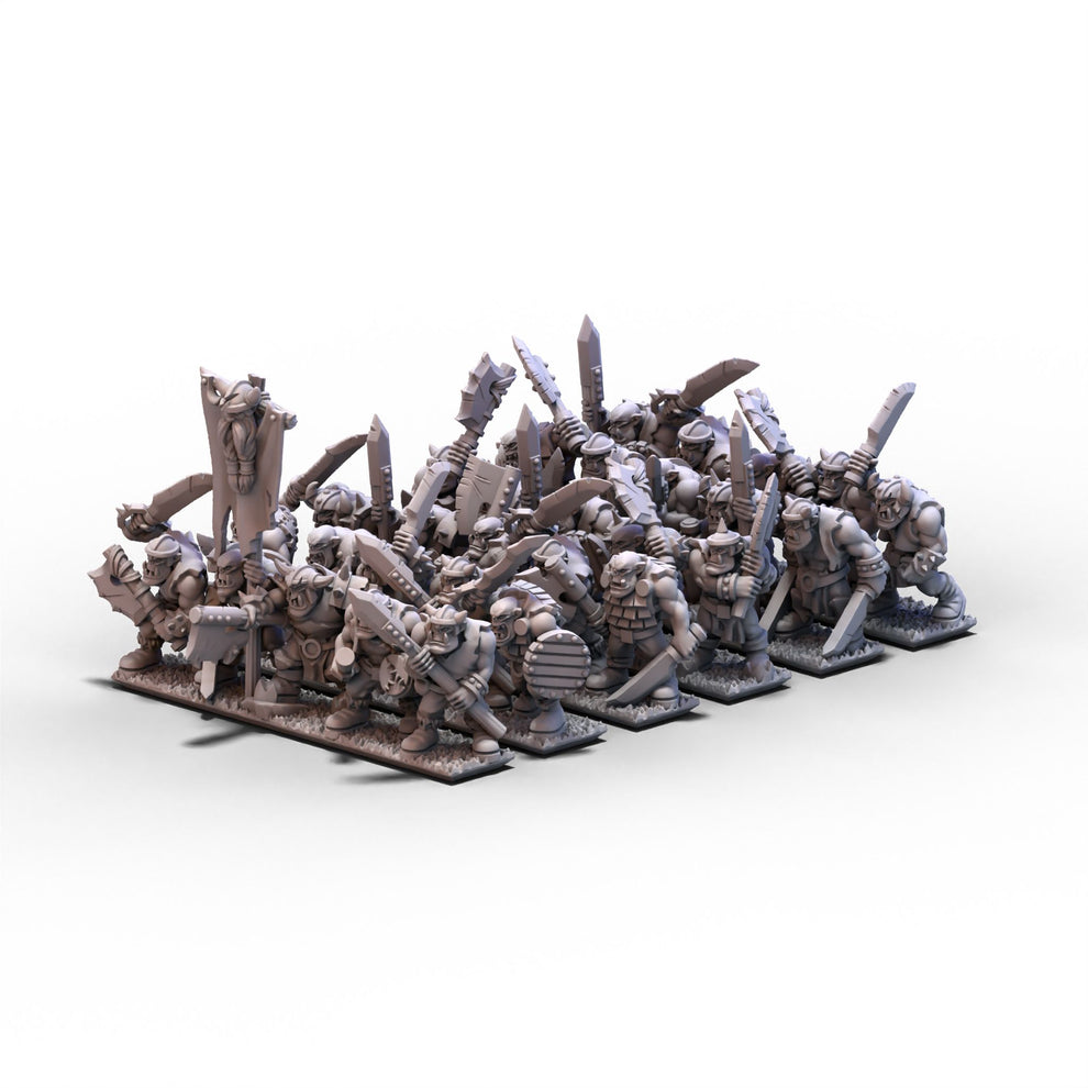Orcs and Goblins (FD) | Warmaster Starter Army | 10mm or 15mm ...