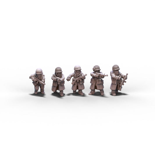 USA | Winter G.I. SMG | 15mm/28mm miniatures