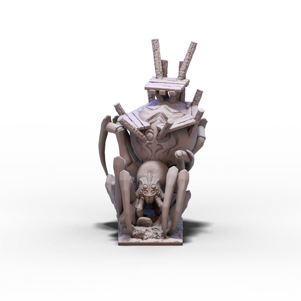 Orcs and Goblins | Juvenile Apocalypse Spider Empty Howdah 1 | 10mm or ...