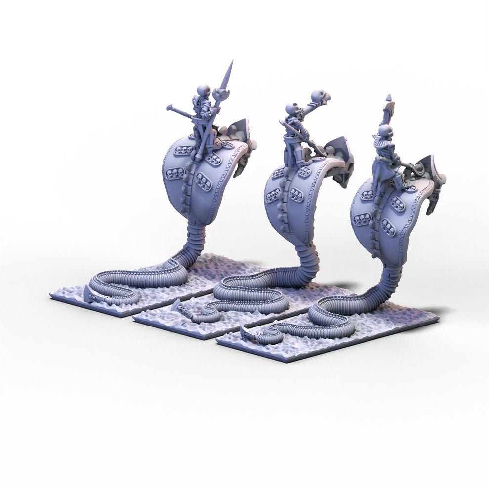 King of Sands | Snake Riders | 10mm or 15mm miniatures for Warmaster ...