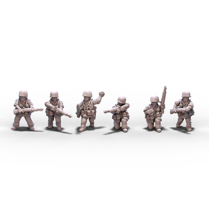 USA | Riflemen (Alternative Version) | 15mm or 28mm miniatures for ...