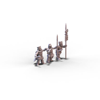 Persia | Persian Infantry Command Group 2 | 15mm/28mm miniatures