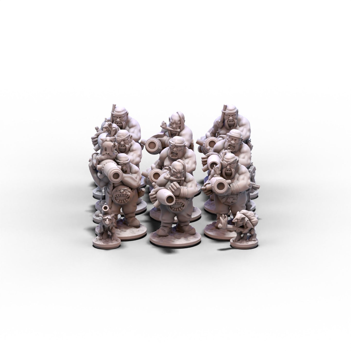 Ogres (GSM) | Leadbelchers Unit | 10mm/15mm