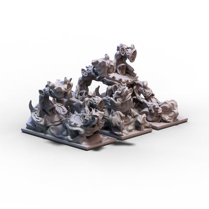 Daemon Army | Disc Riders Unit | 10mm/15mm