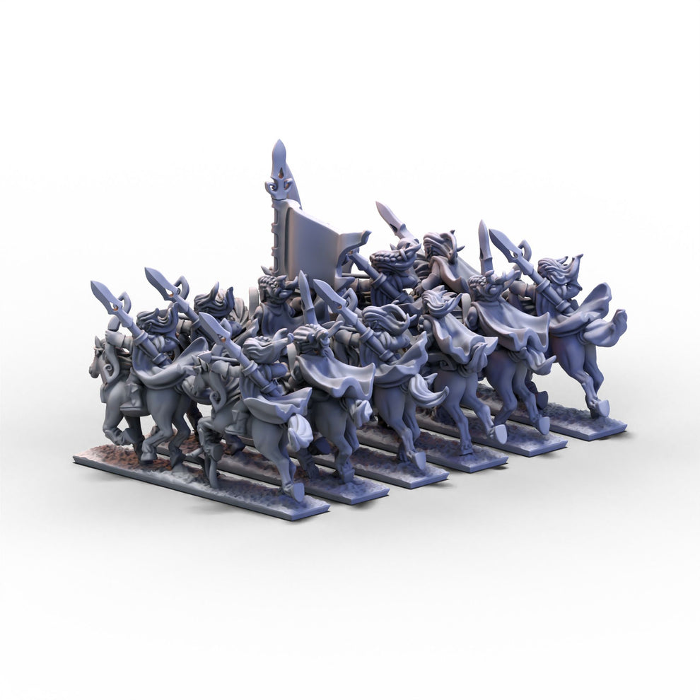 Wood Elves | Light Cavalry Unit 1 | 10mm or 15mm miniatures for ...