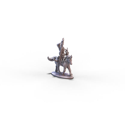 Wood Elves | Sorceress on Unicorn | 10mm/15mm