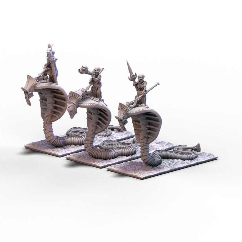 King of Sands | Snake Riders | 10mm or 15mm miniatures for Warmaster ...